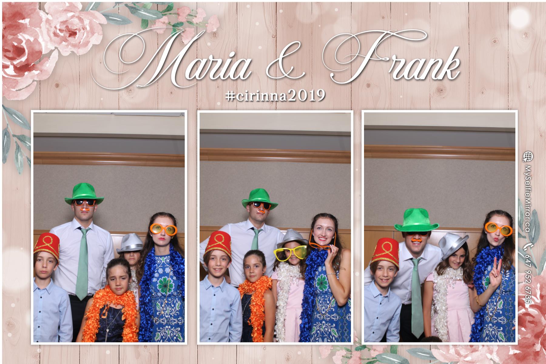 Wedding of Frank and Maria  | View more photos from the event at gallery.myselfiemirror.ca/u/romanmyselfiemirrorca/Wedding-of-Frank-and-Maria